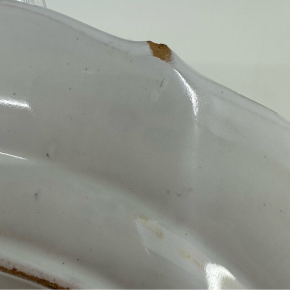 Vintage Made in Italy Hand Painted Turkey Plate.  Serve Ware Thanksgiving Farm - Picture 8 of 9